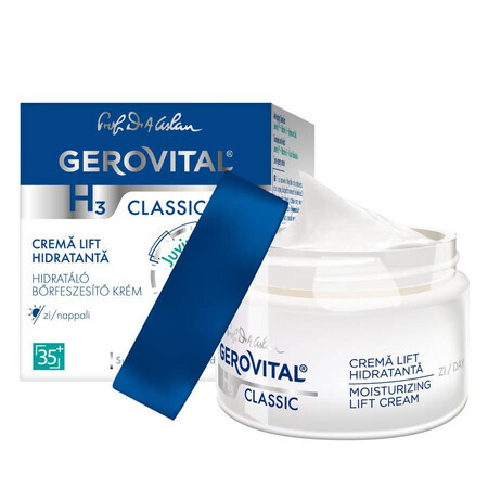 Gerovital H3 Classic Crème de jour hydratante, 50 ml, Farmec