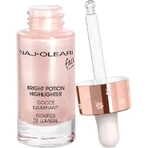 Naj Oleari Bright Potion Highlighter - Highlighterdruppels voor het gezicht - Nr. 1 Rose Quartz