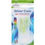 Cepillos interdentales Silver Care Medium, paquete de 6