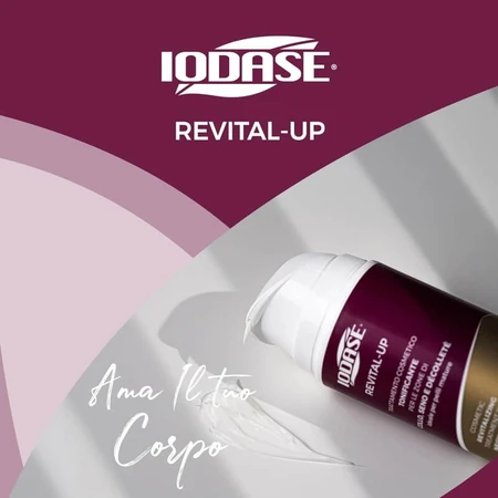 Iodase Revital-up - Crema de tratamiento reafirmante para el cuello, los senos y el escote, 100 ml