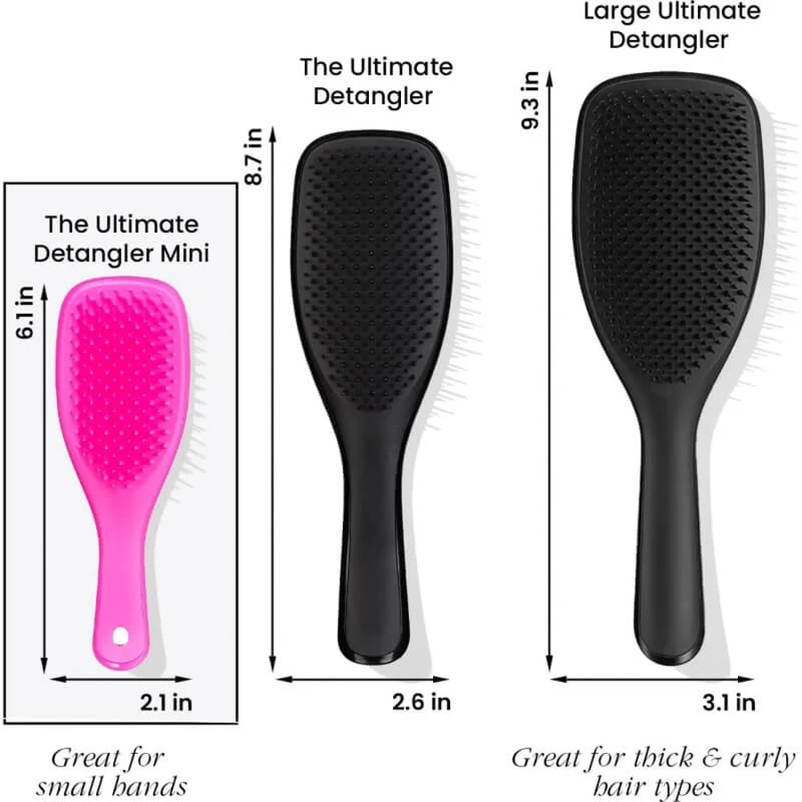 Tangle Teezer The Ultimate Detangler Mini – perie pentru descurcarea părului – Barbie