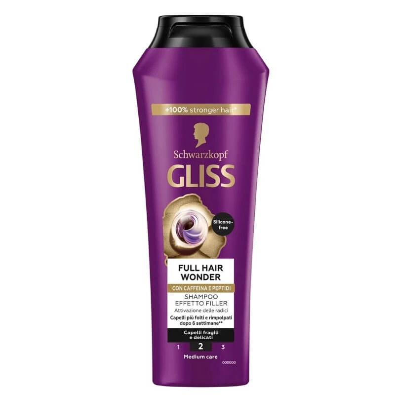 Testanera Gliss Full Hair Wonder - Shampoo met opvullend effect 250 ml