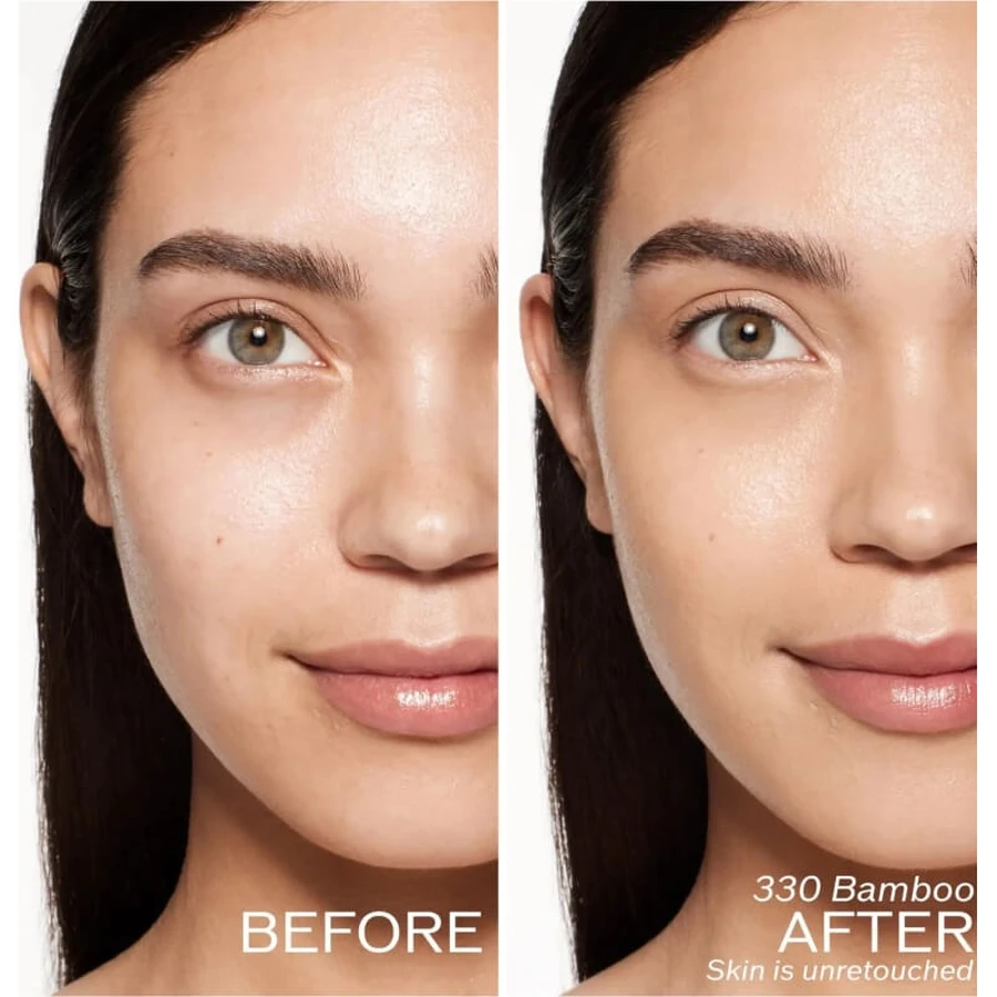 Shiseido Revitalessence Skin Glow LSF 30 – Aufhellende Foundation – Nr. 330 Bamboo