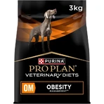 Purina Pro Plan Diet OM Obesity – hrană dietetică completă pentru câini adulți cu exces de greutate și diabet, 3 kg