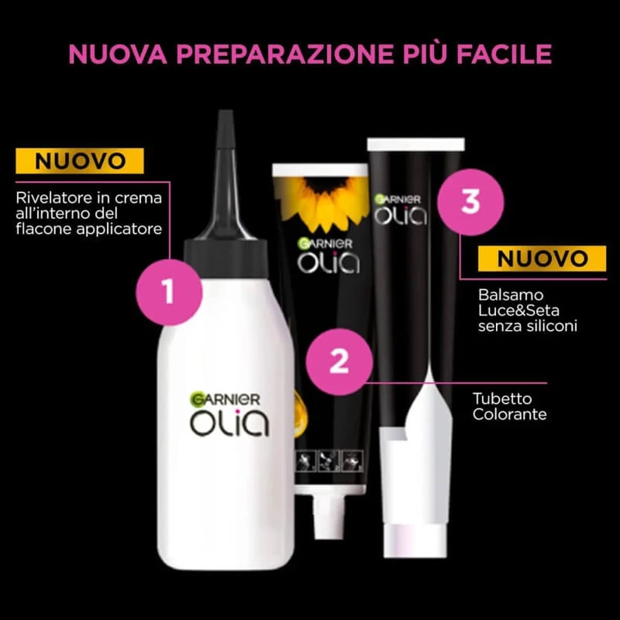 Garnier Olia - Coloration permanente sans ammoniaque n° 5.0 Brun
