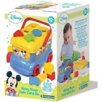 Clementoni Mickey-Mouse-Formsortierbus – 9 bunte Bausteine