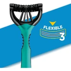 Wilkinson Xtreme 3 Sensitive - 6 wegwerpscheermesjes met 3 flexibele mesjes voor de gevoelige huid, verrijkt met aloë en vitamine E voor extra comfort