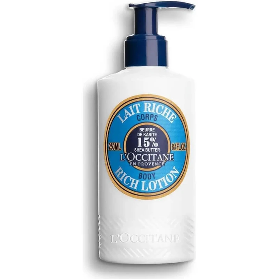 L'Occitane Ultra-Rich Lotion z 15% masłem shea – balsam do ciała 250 ml: ceny i cechy