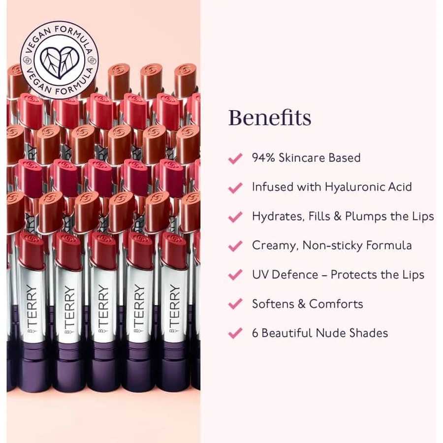By Terry Hyaluronic Hydra Balm – nawilżająca pomadka nr 6 Love Affair: ceny i cechy