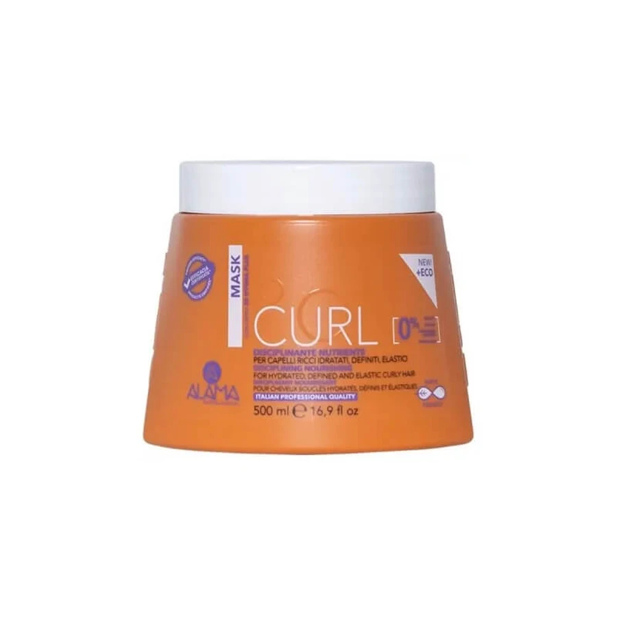 Alama Curl - Gladmakend masker voor krullend of golvend haar, 500 ml