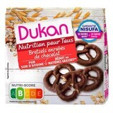 Chocolate-covered pretzel pretzels from oat tarts, 100 g, Dukan