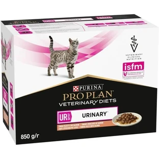 Purina Diet UR - 10 zakjes urinewegdieetvoeding voor katten met zalm, 85 g