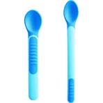Cucharas y tapas termosensibles Mam: 2 cucharaditas con tapa, a partir de los 6 meses - Niños