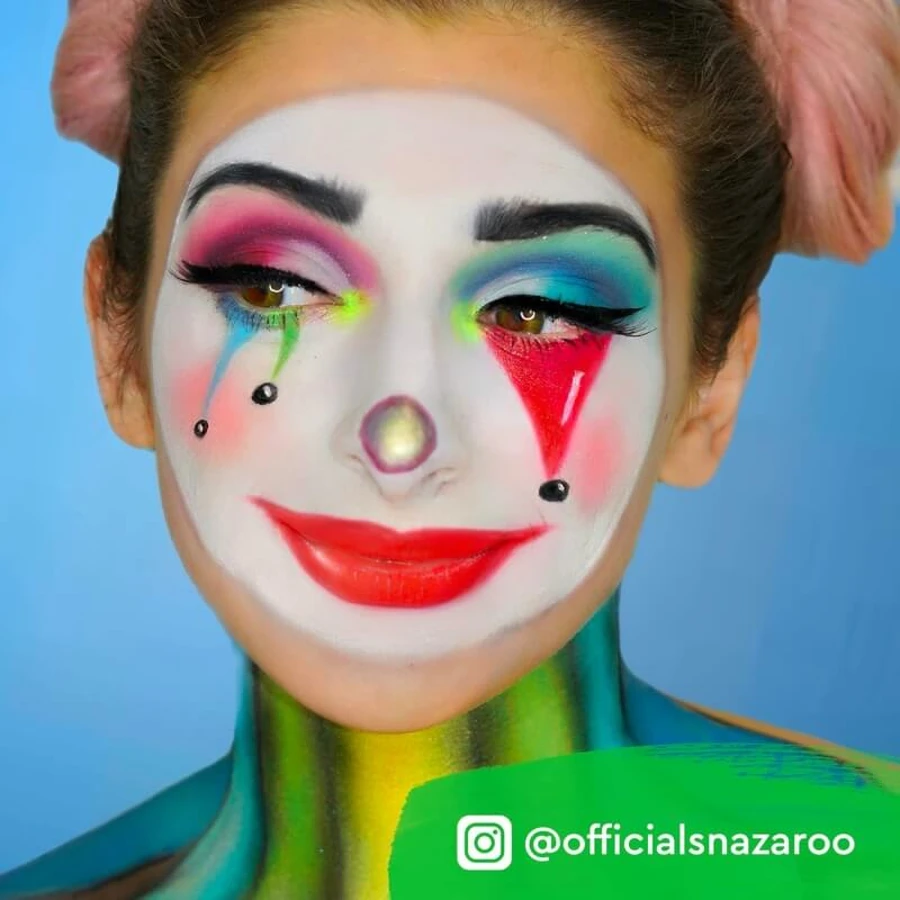 Maquillage de clown blanc Snazaroo, 250 ml