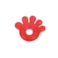 Cangaroo Hand-Shaped Teether - Red
