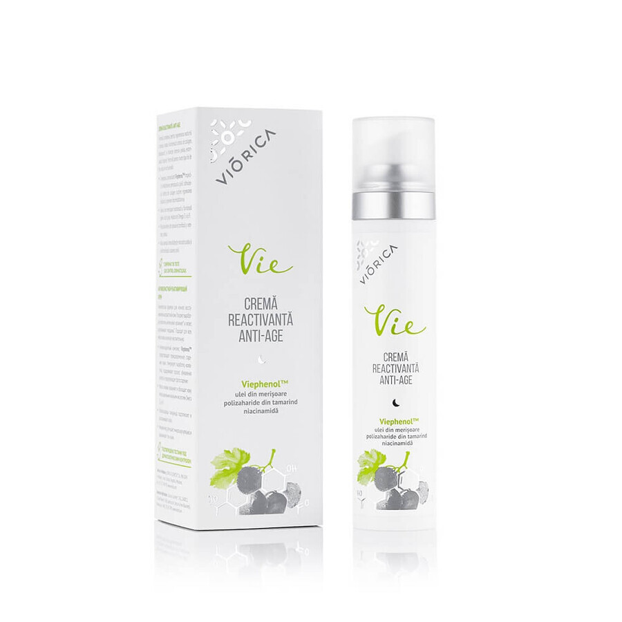 Anti-Age reaktivierende Nachtcreme, 50 ml, Viorica