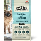 Acana Bountiful Catch Zalm en Haring - Compleet voer voor volwassen katten, 1,8 kg