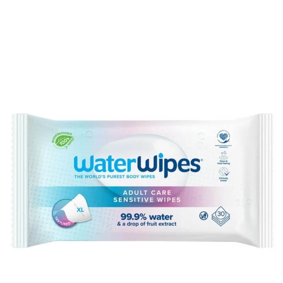 Waterwipes Waterwipes – 30 hipoalergicznych, biodegradowalnych chusteczek nawilżanych: ceny i cechy
