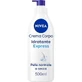 Nivea 72-godzinny ekspresowy krem nawilżający – krem do skóry normalnej i suchej, 500 ml