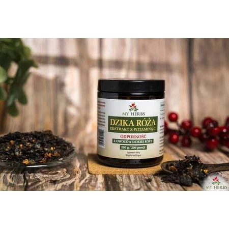 My Herbs Dzika Róża Ekstrakt, proszek, 200 g: ceny i cechy