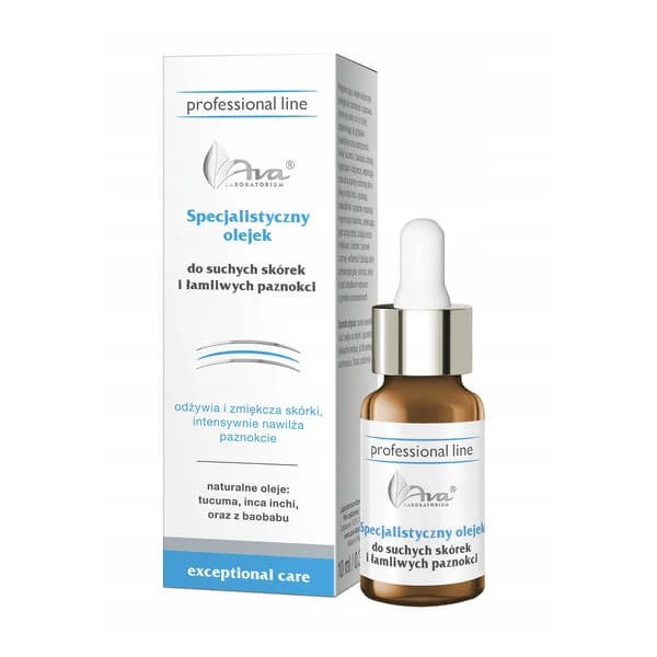 AVA Professional Line, Olie voor droge nagelriemen en nagels, 10 ml