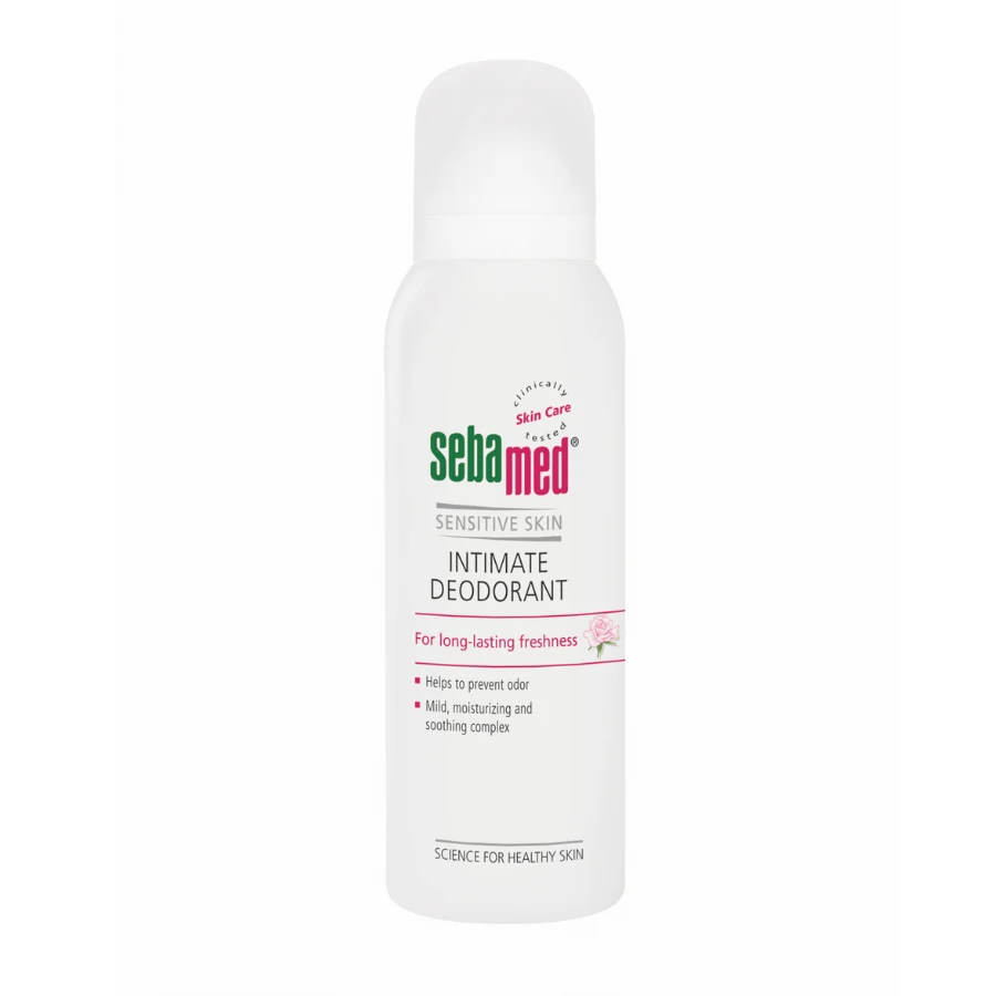 Deodorant voor intieme hygiëne Gevoelige Huid, 125 ml, Sebamed