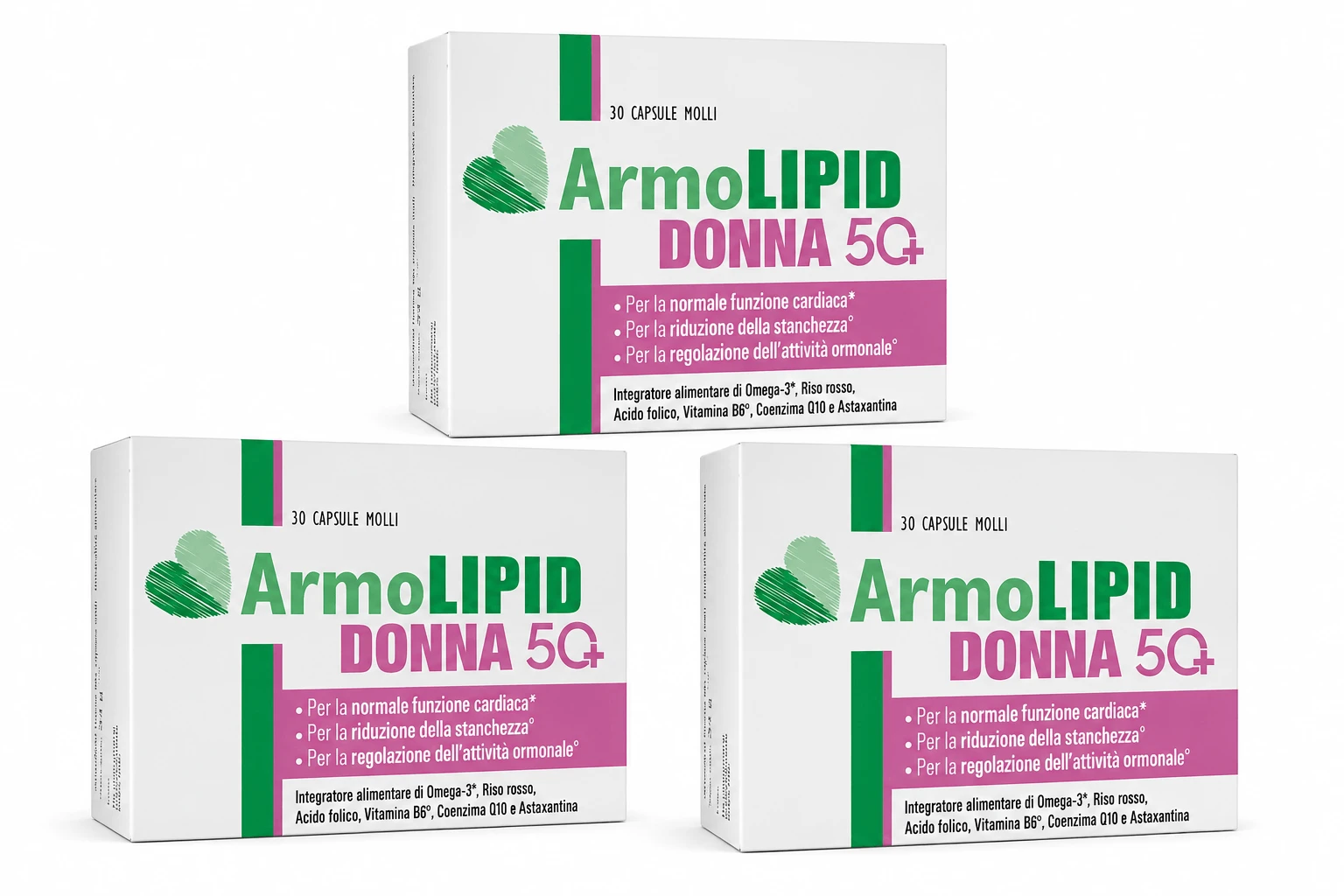 Armolipid voor vrouwen van 50+ 3x30 softgels