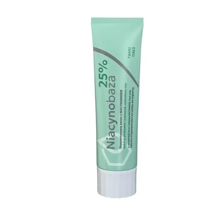Niacynobaza 25% geconcentreerd serum met niacinamide, voor gezicht en lichaam, 3x30 g, Farmapol