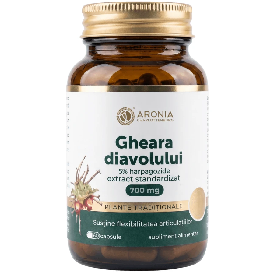 Duivelsklauw 700 mg — 60 capsules met geconcentreerd wortelextract ter ondersteuning van gewrichten, beweeglijkheid en flexibiliteit | Traditionele kruiden
