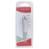 3 Claveles nagelknipper met vijl, 8 cm