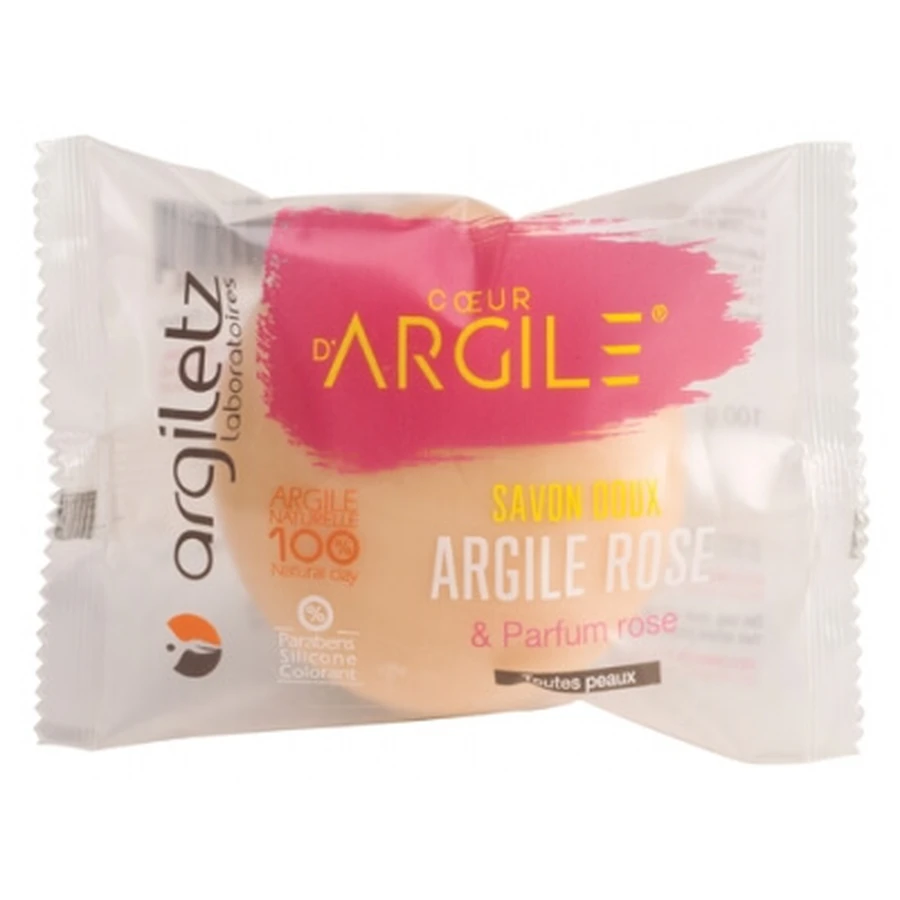 Argiletz Sanfte Seife mit rosa Tonerde, 100 g
