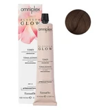 FarmaVita DT 7.8 Blossom Glow Omniplex Toner, crema tinte para el cabello, color castaño