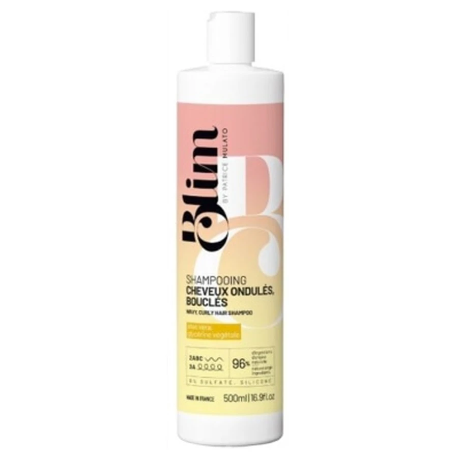 Champú Patrice Mulato Blim para cabello ondulado y rizado, 500 ml