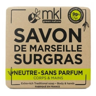 MKL Green Nature – neutralne, nawilżające mydło marsylskie, 100 g