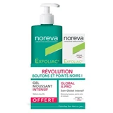 Noreva Exfoliac Global X-Pro Soin Global Intensif 30 ml + Gel Moussant Intensif 400 ml