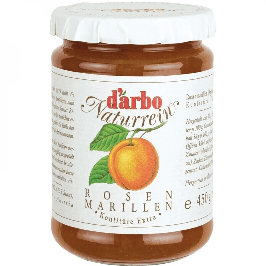 Aprikosenkonfitüre, 450 g, Darbo