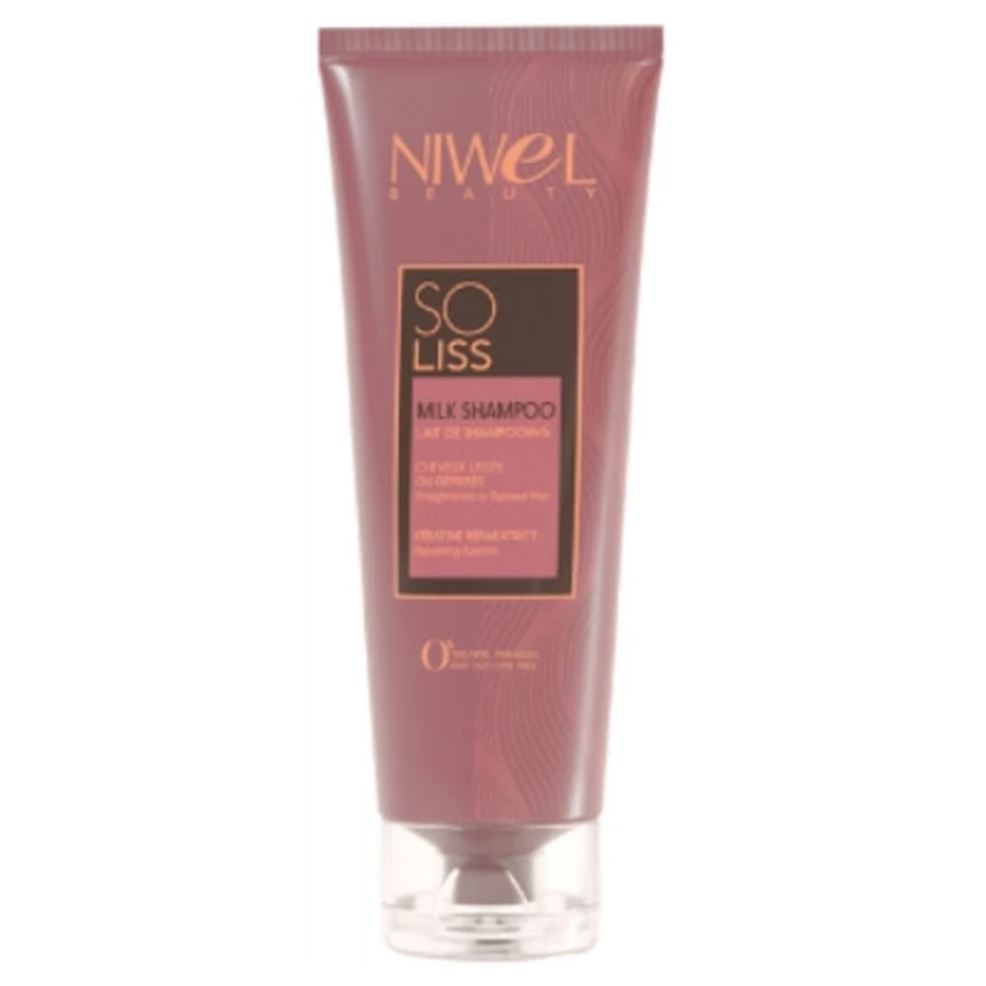 Niwel Beauty So Liss Lait de Shampoing Cheveux Lissés ou Défrisés 250 ml