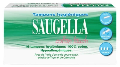Saugella Cotton Touch 16 tampons, normaal