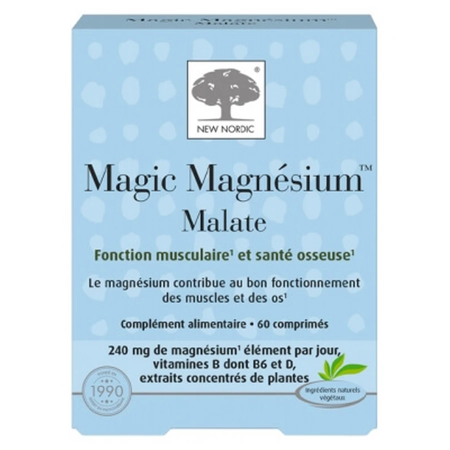 New Nordic Magic Magnesiummalat 60 Tabletten