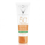 Vichy Capital Soleil 3 en 1 Crème matifiante anti-brillance avec SPF 50+, 50 ml