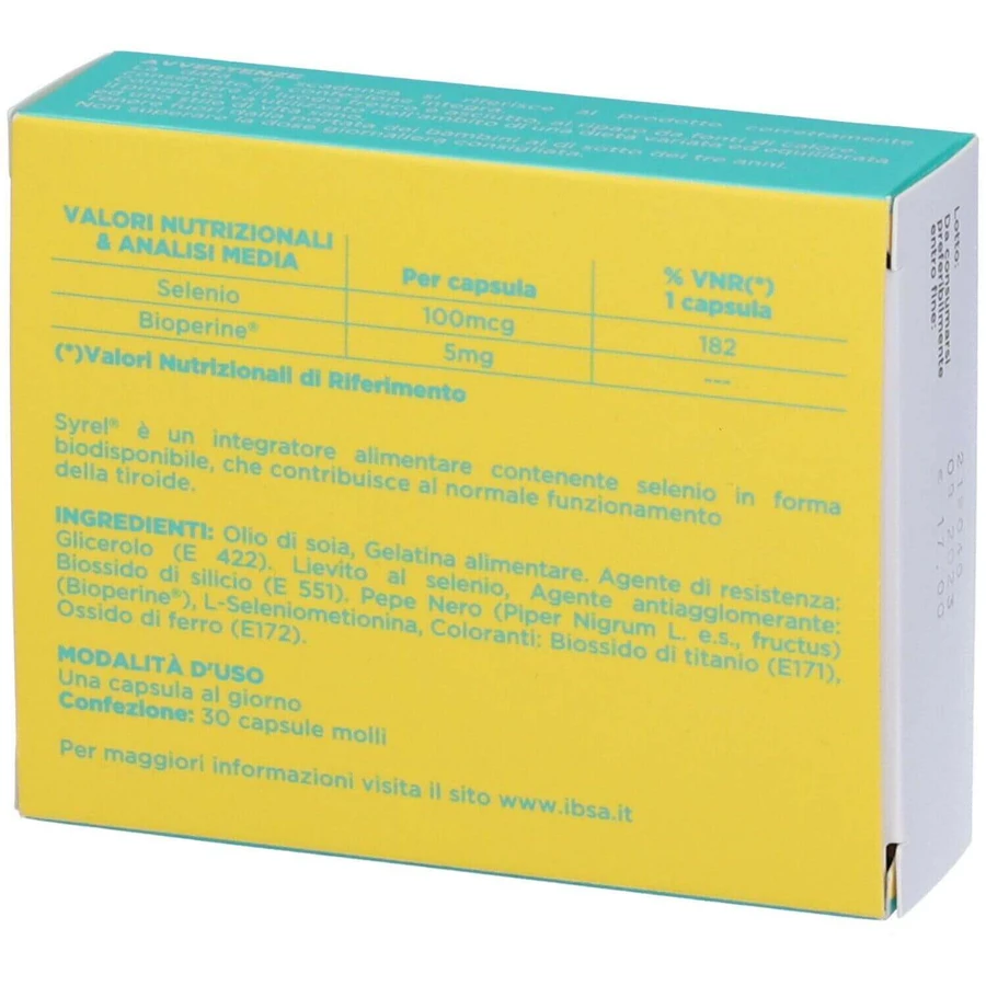 SYREL 2×30 cps, voedingssupplement