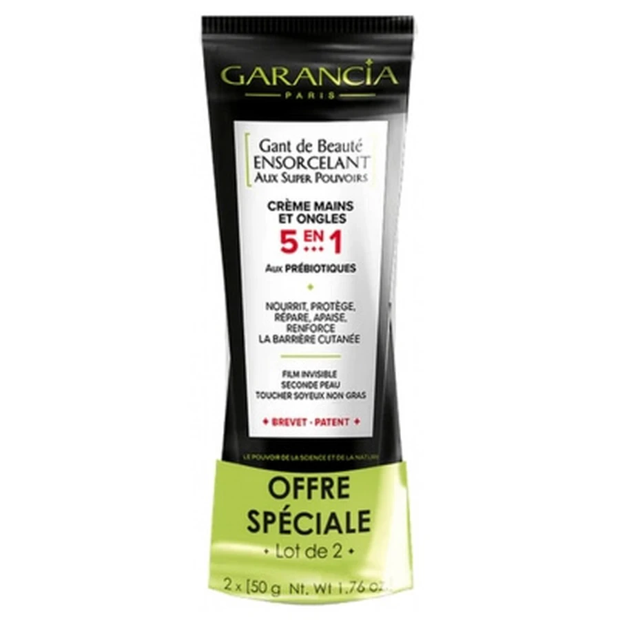 Garancia Enchanting Beauty Glove 5-in-1 Hand- und Nagelcreme, 2er-Pack (je 50 g)