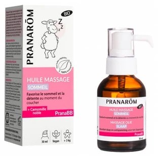 Pranarôm PranaBB Organiczny olejek do masażu wspomagający sen 30 ml
