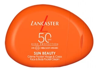Lancaster Sun Beauty Pocket gezichts- en lichaamscrème SPF 50, 30 ml