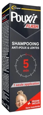 Pouxit Flash Shampoo tegen luizen en neten 100 ml