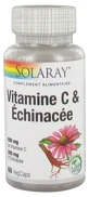 Solaray Vitamine C en Echinacea, 60 vegetarische capsules