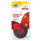 Plantillas Scholl ExpertSupport para el dolor de rodilla y talón, 1 par