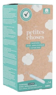 Les Petites Choses-pads met Flux Super Plus-applicator, 14 pads