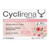 3C Pharma Cyclirena tegen hevige menstruatie, 15 tabletten