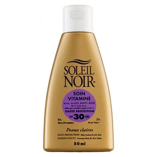 Soleil Noir Crema solare arricchita con vitamine SPF 30, 50 ml